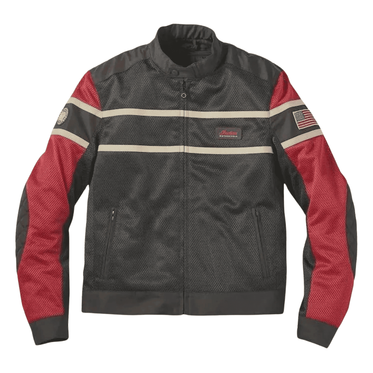 Men’s Indian Motorcycle Arlington Mesh Jacket – Lightweight Biker Coat