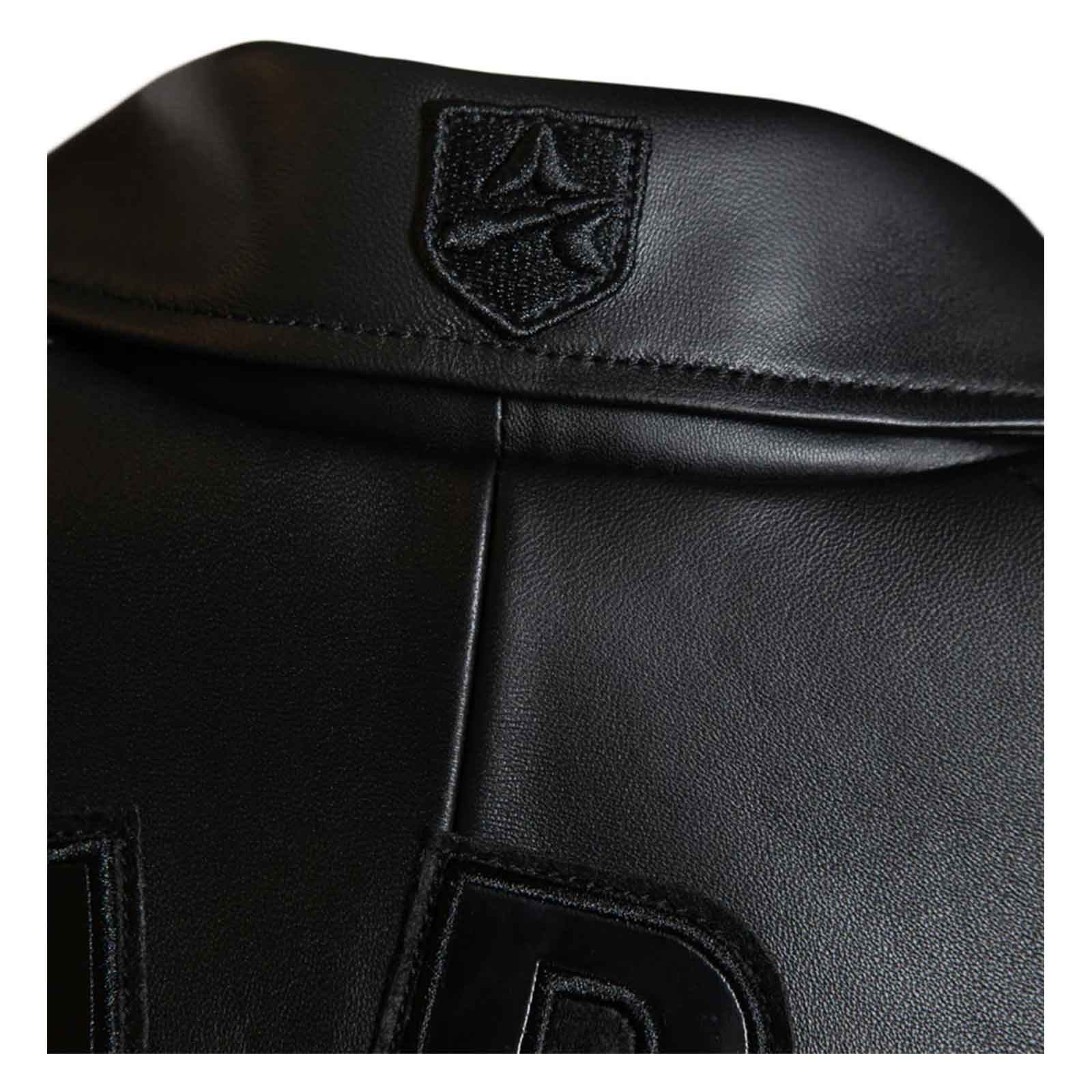 Men’s Black Avirex Leather Flight Jacket – Iconic Aviator Bomber